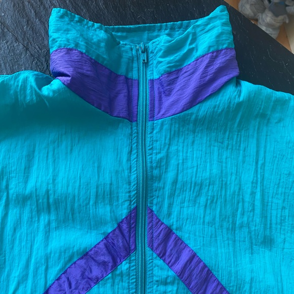 90s Windbreaker Set EuroSport Size Small - Picture 9 of 16